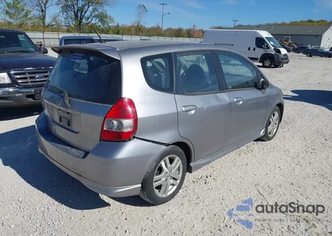 2008 Honda Fit Sport from USA, damaged, VIN JHMGD38658S022815